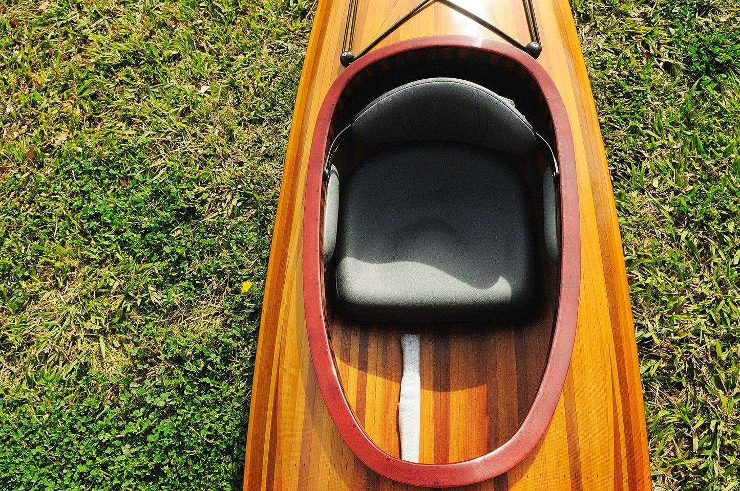 23" X 206" X 13" Wooden Kayak 1 Person-3