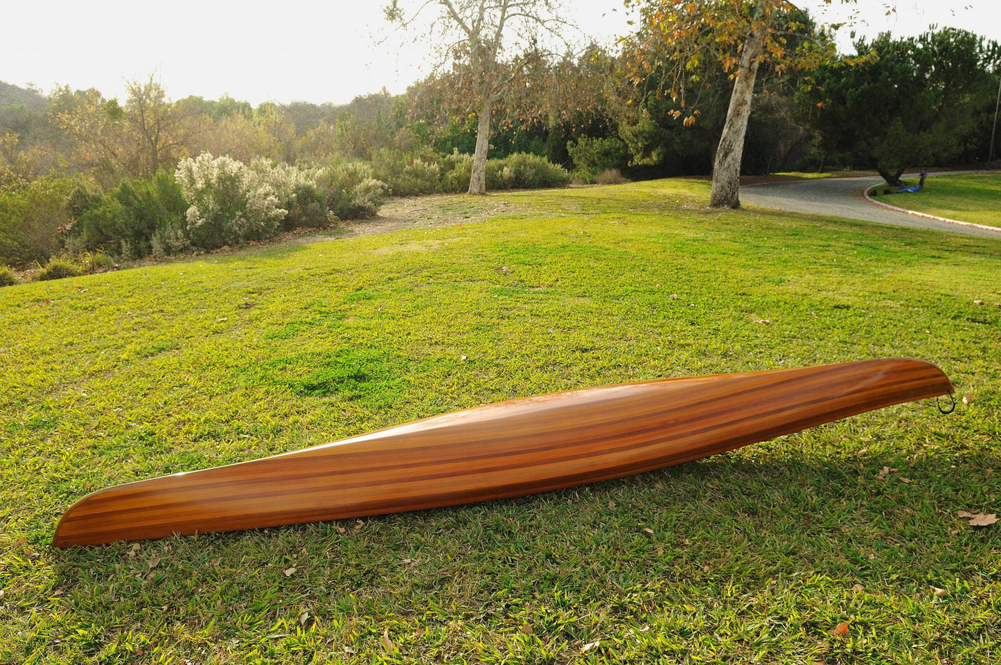 23" X 206" X 13" Wooden Kayak 1 Person-7