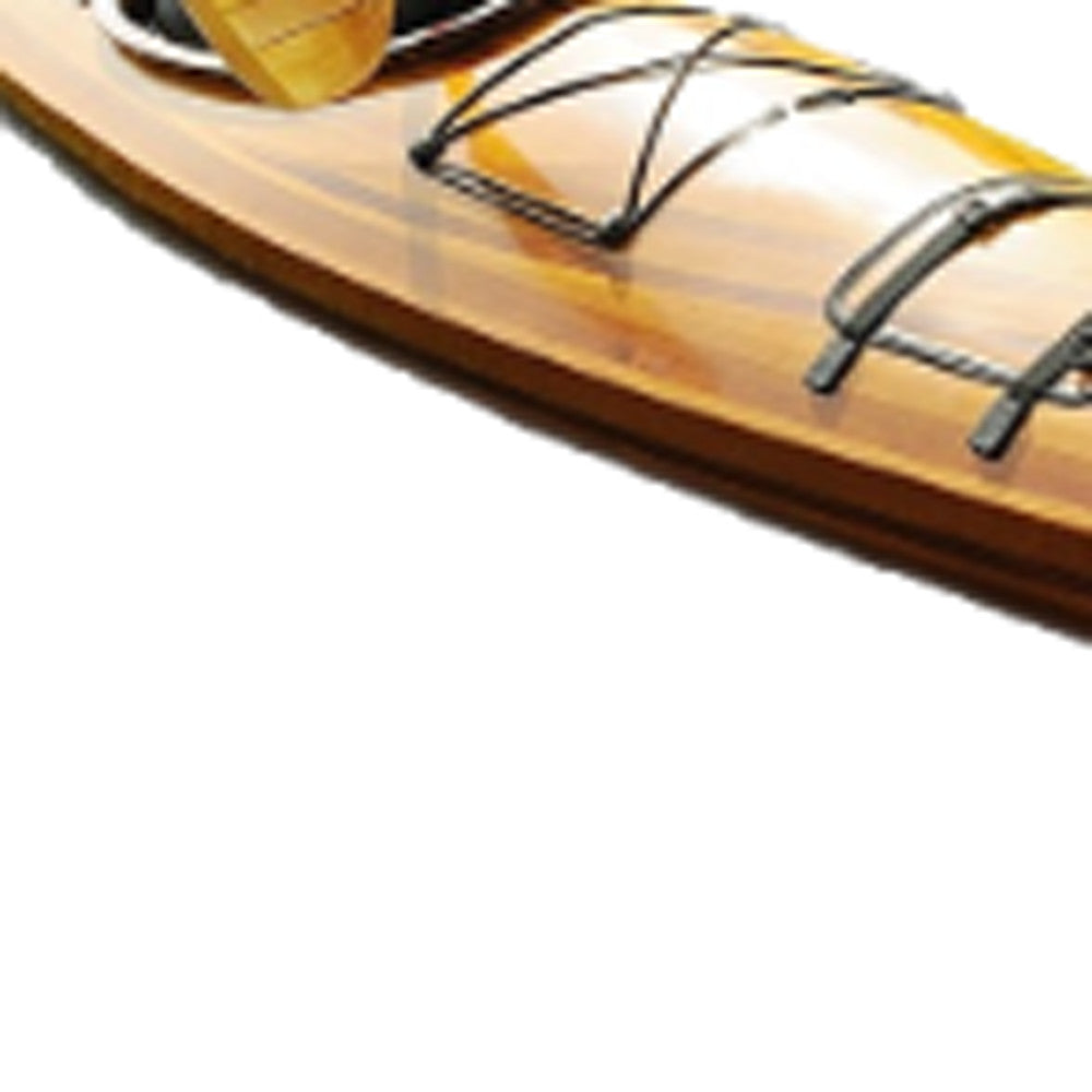 24" X 177" X 13.5" Wooden Kayak-1