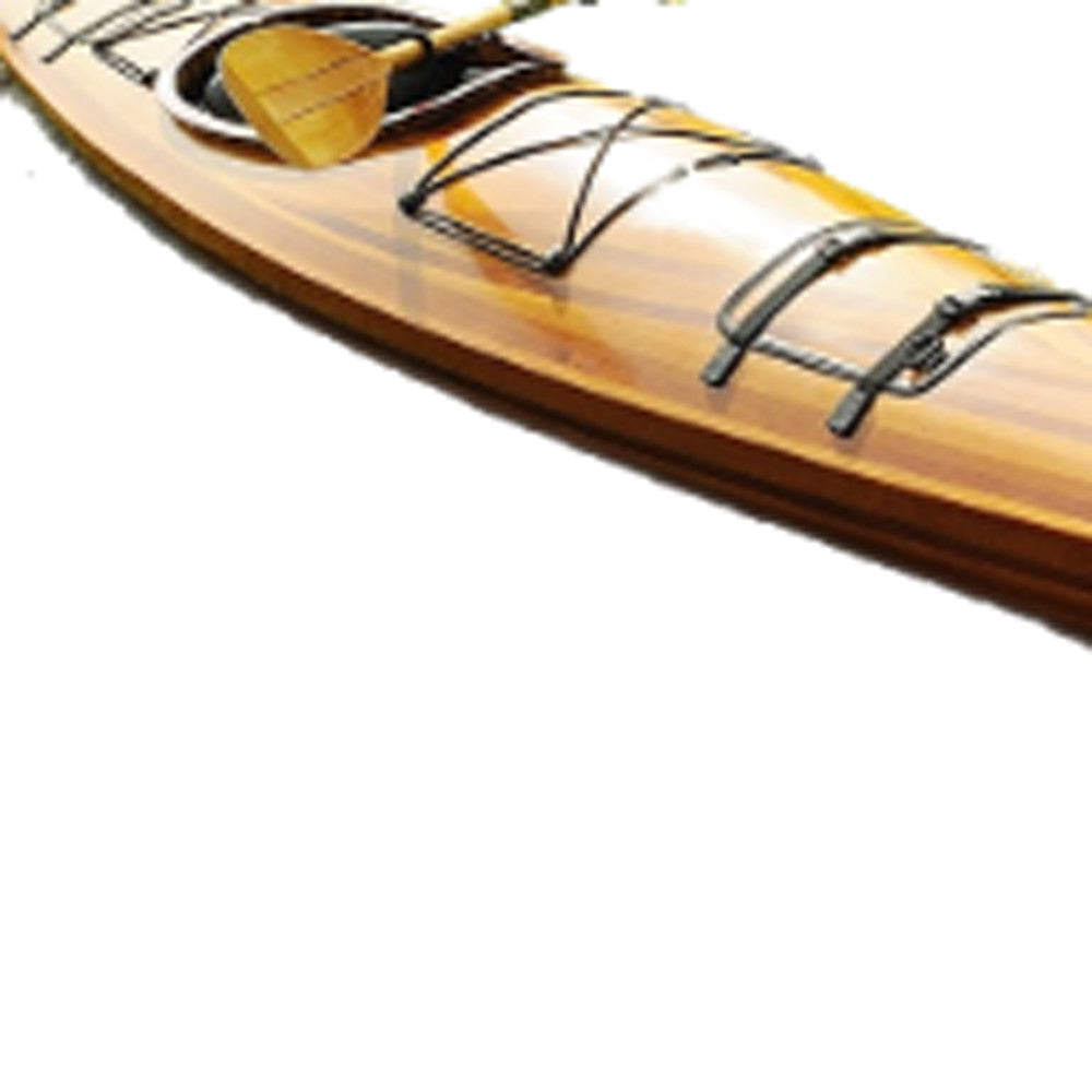 24" X 177" X 13.5" Wooden Kayak-2