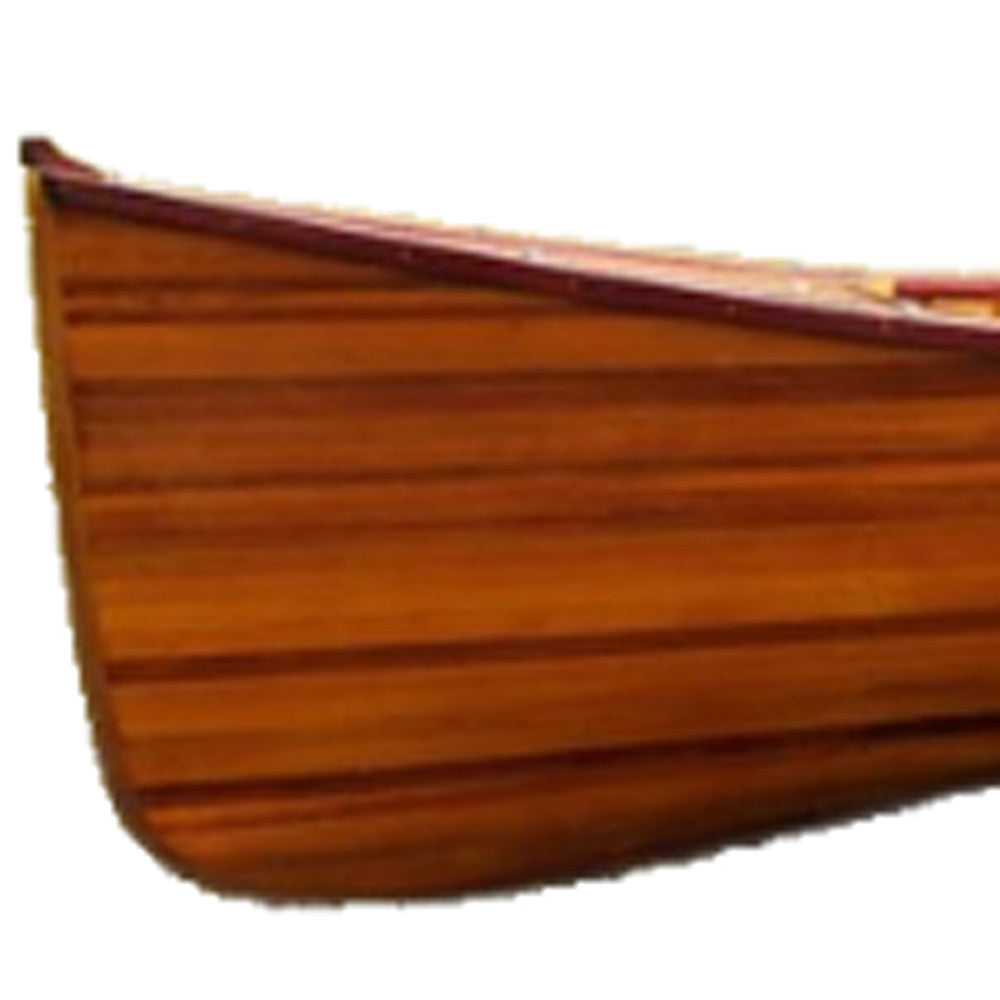 31.5" X 187.5" X 24" Wooden Canoe With Ribs-1
