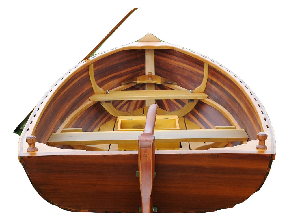 51" X 118.5" X 27.75" Matte Finishlittle Bear Wooden Dinghy-1