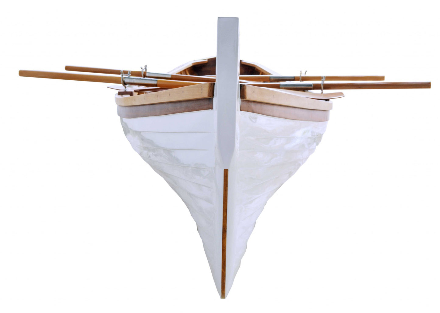 41" X 147.5" X 27.5" Clinker Built Whitehall Row Boat-3