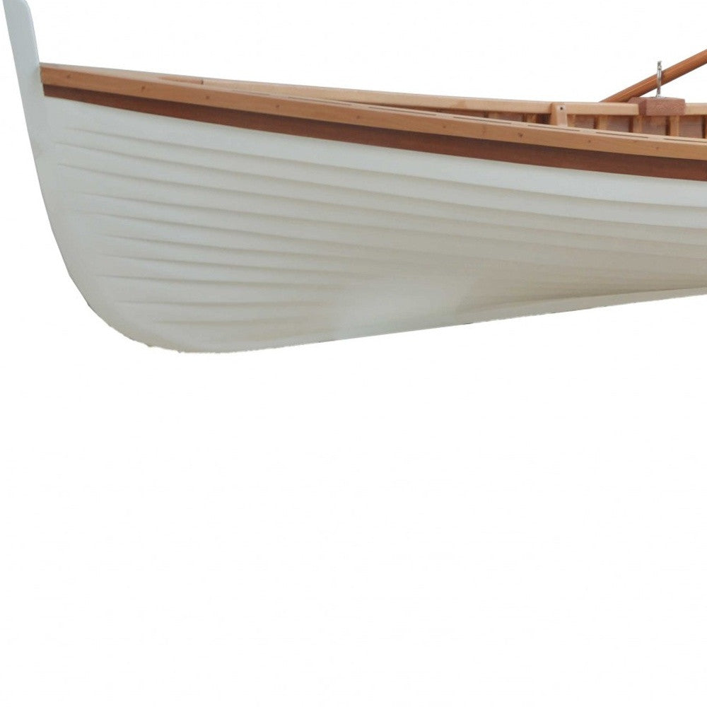 41" X 147.5" X 27.5" Clinker Built Whitehall Row Boat-5
