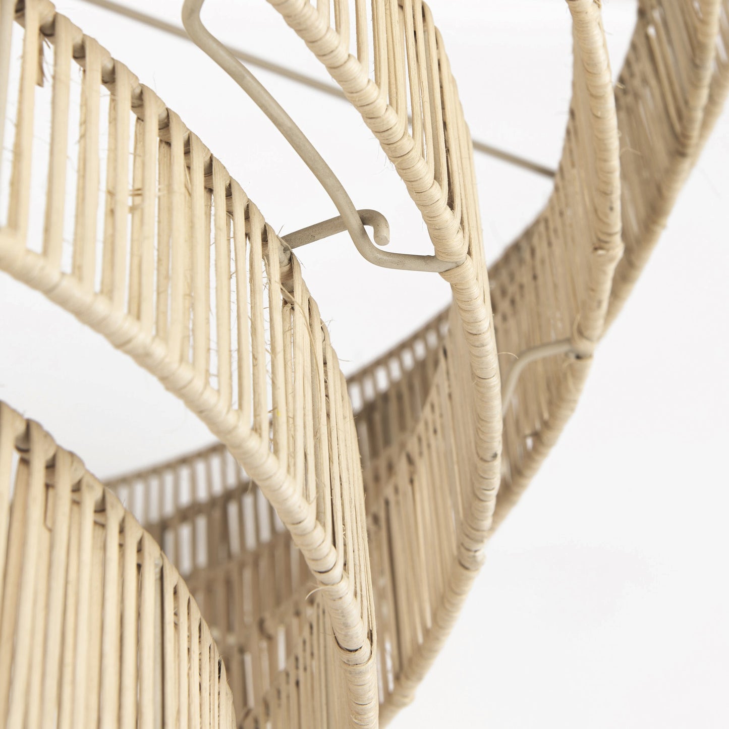 Light Brown Six Tier Hanging Chandelier-4