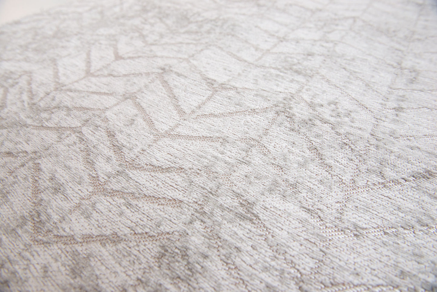 9' X 13' Gray and White Chevron Non Skid Area Rug-7