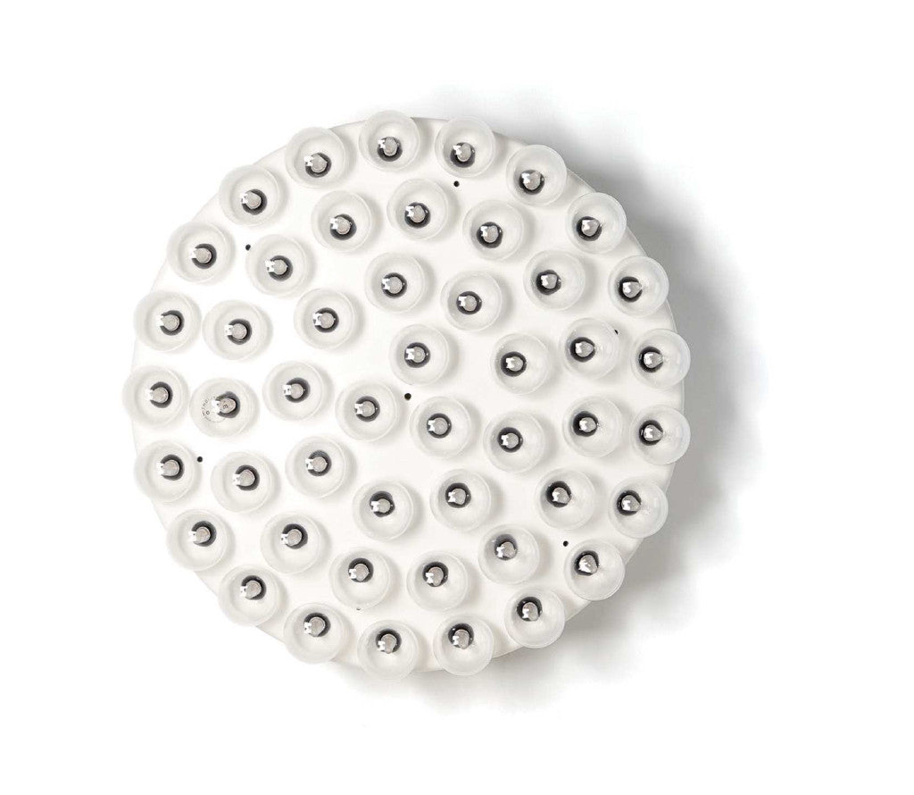 29 X 29 X 7 White Glass Metal Pendant Lamp-2
