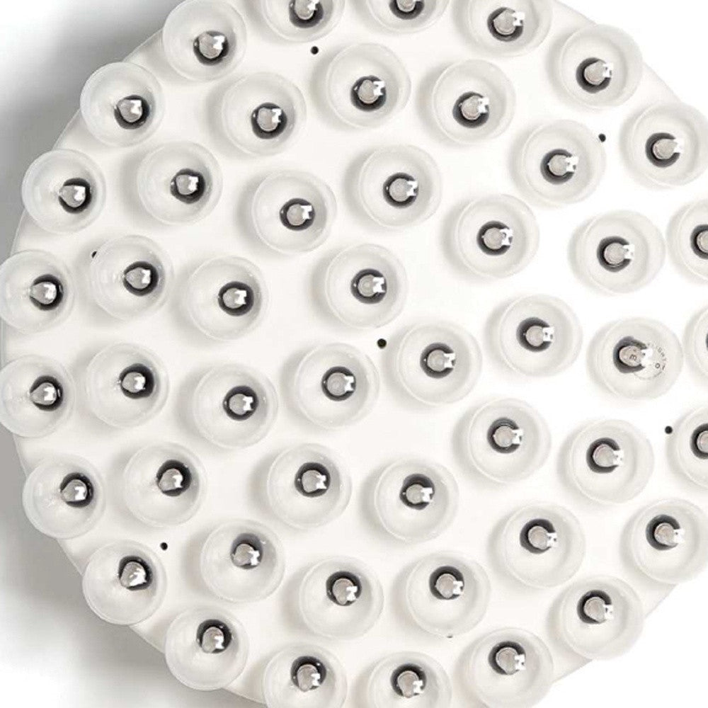 29 X 29 X 7 White Glass Metal Pendant Lamp-5