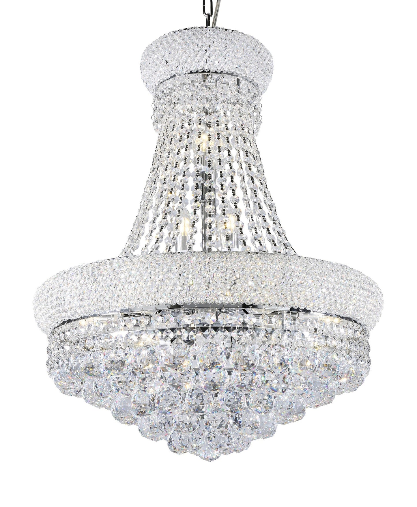 Lantern Empire Transparent Glass Led Ceiling Light With Clear Shades-1