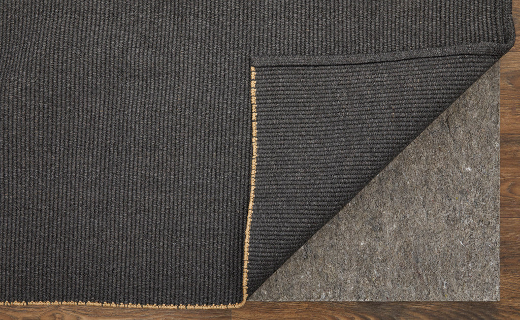 10' X 14' Tan and Gray Hand Woven Area Rug-7
